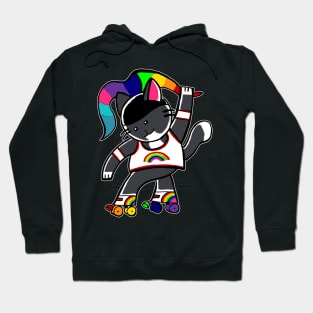 Pride Roller cat Hoodie